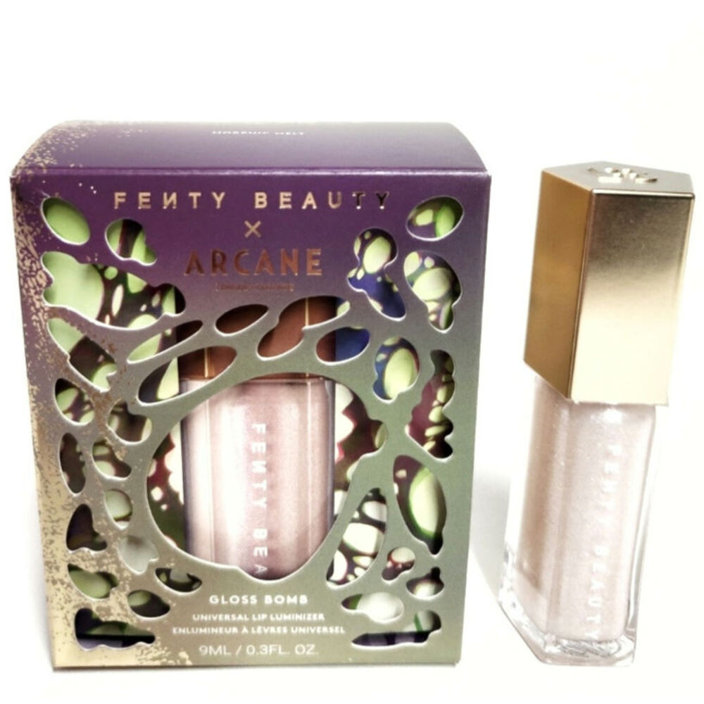 Fenty Arcane Gloss Bomb Universal Lip Luminizer Morphic Melt Holographic NIB